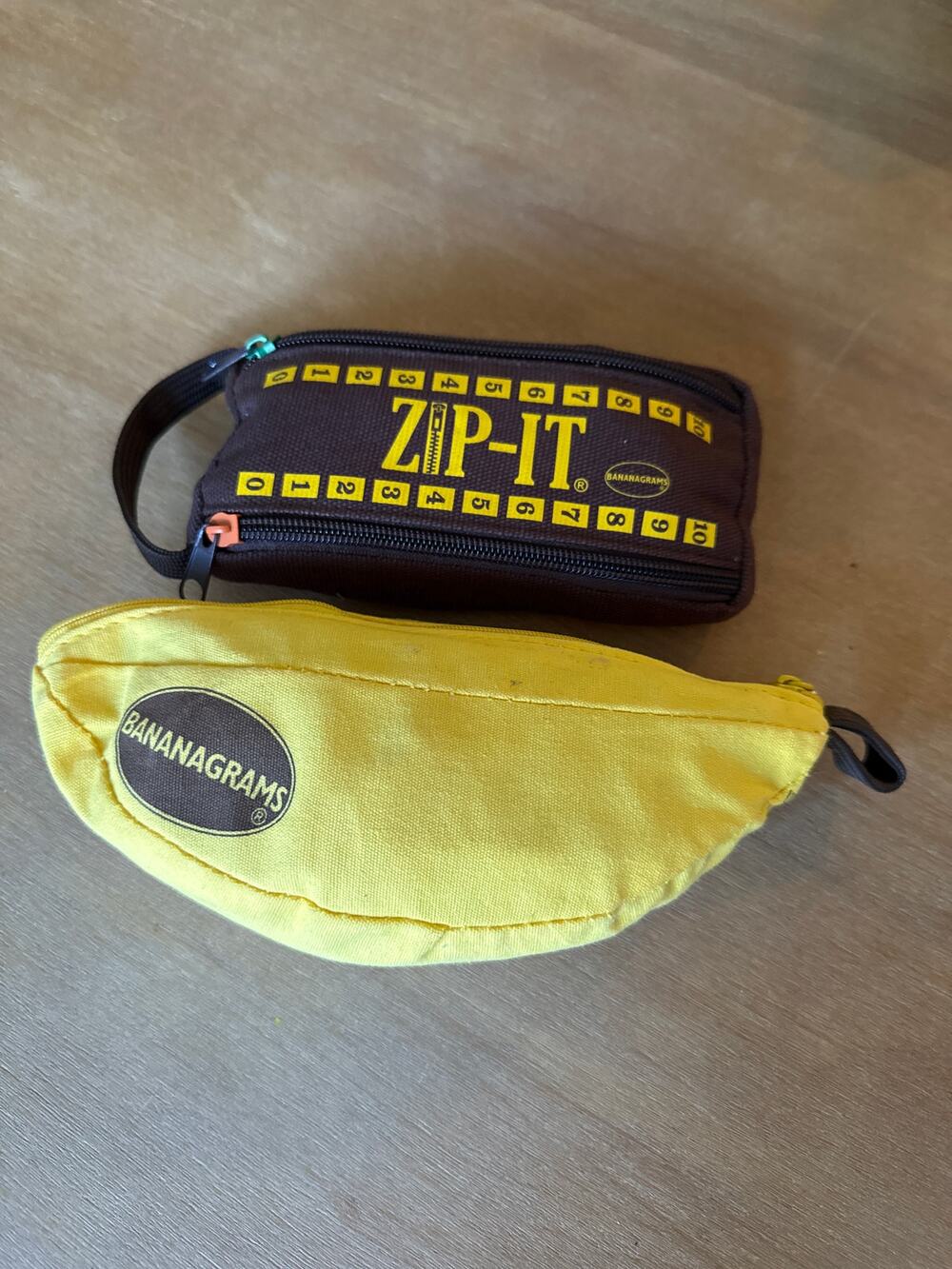 Bananagrams and Zipit Games Family Travel Word English